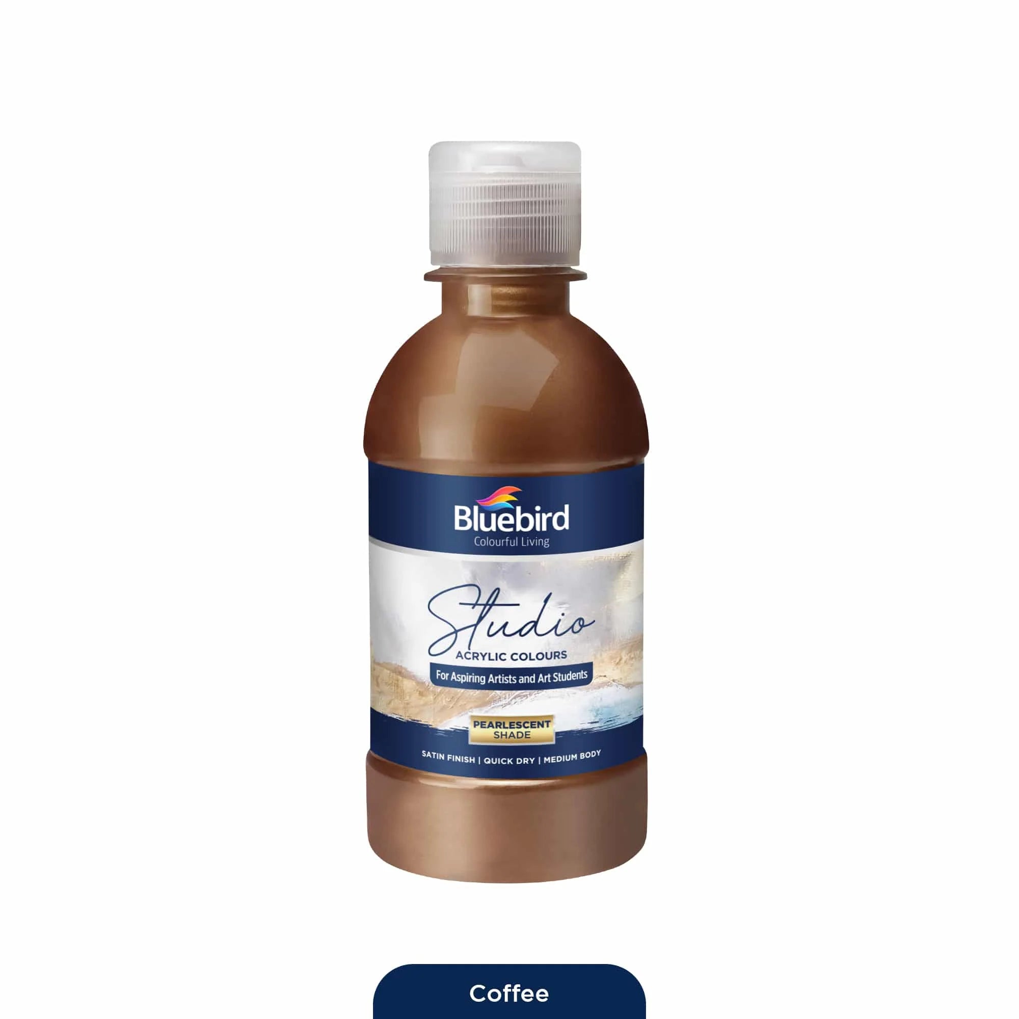 Studio Acrylic Colours – 250 ml – Pearlescent Shades