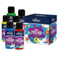 Kids Poster Paints - 100 ml - Primary Colours Set of 6